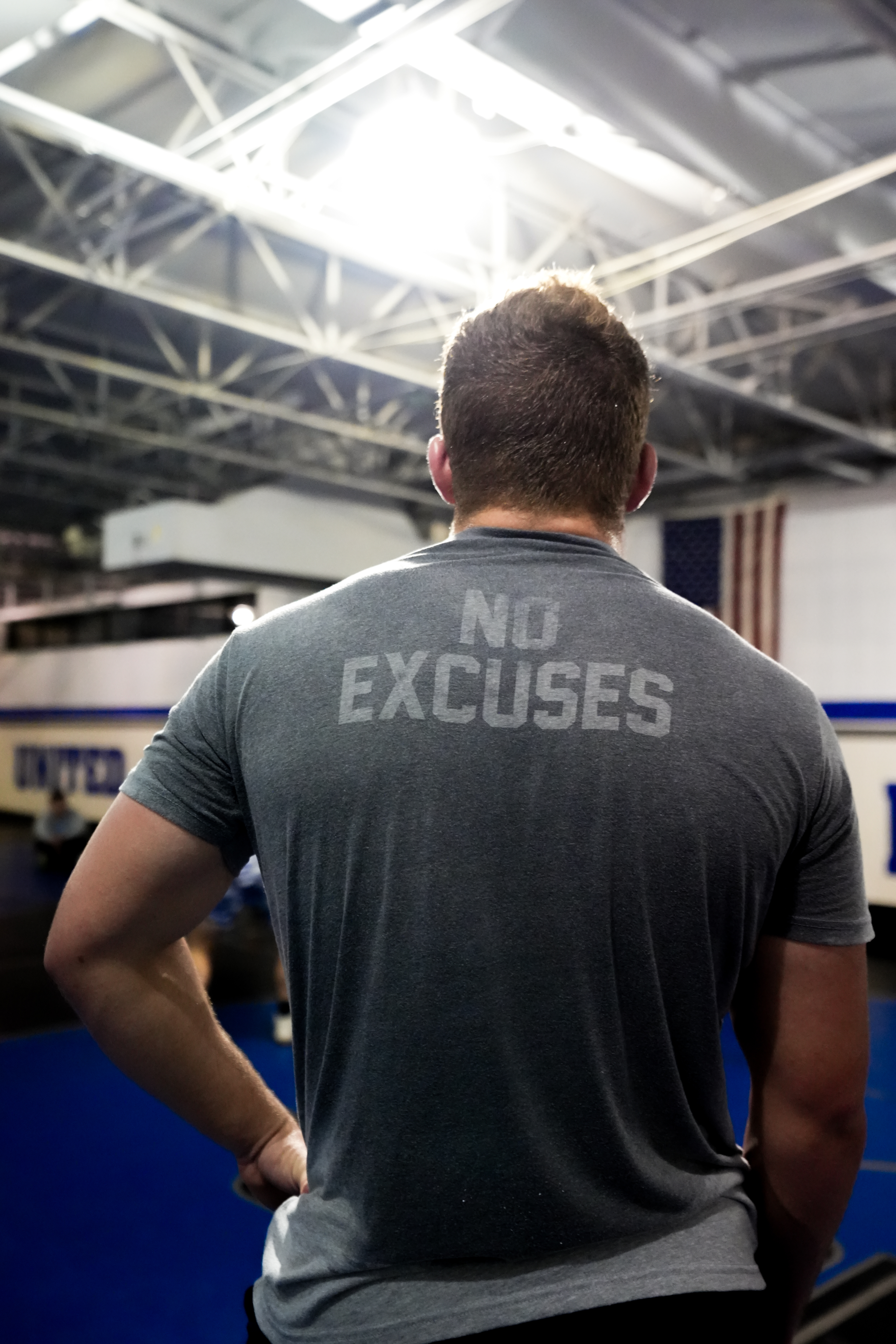 USMMA wrestler — No Excuses
